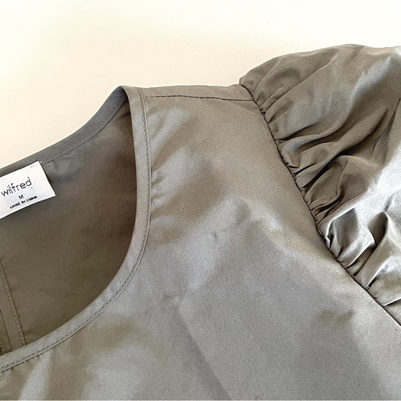 Aritzia Wilfred Sedona Taffeta Dress - Picture 12 of 12